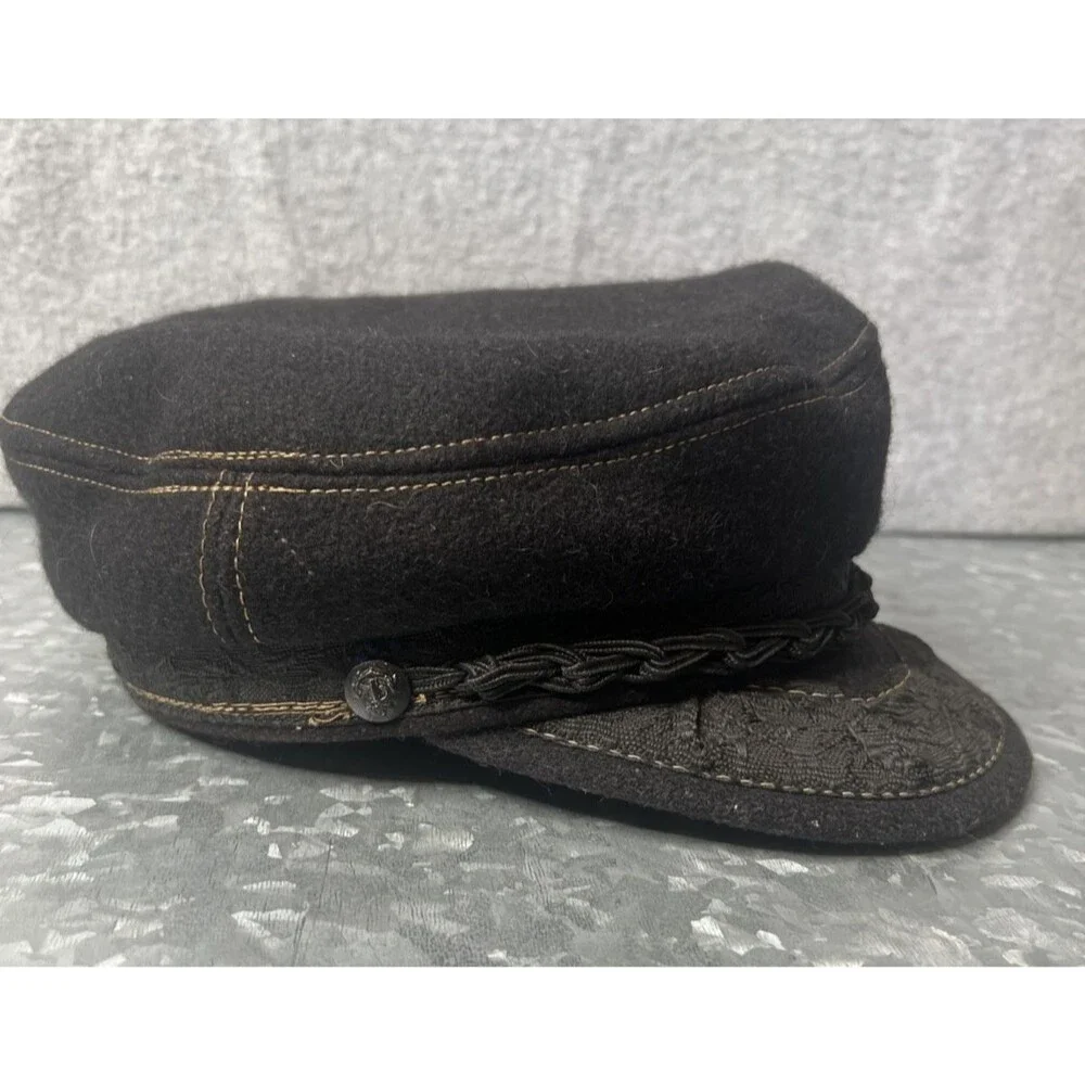 Aegean Greek Fishermans Cap Wool Blend approx. 23 inch - Picture 4 of 11